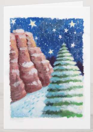 Sedona Holiday Christmas Card