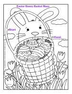 easter bunny maze page link