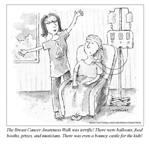 Breast Cancer Awareness Month Cartoon