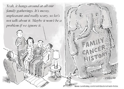 Talking about family cancer history -- the elephant in the room