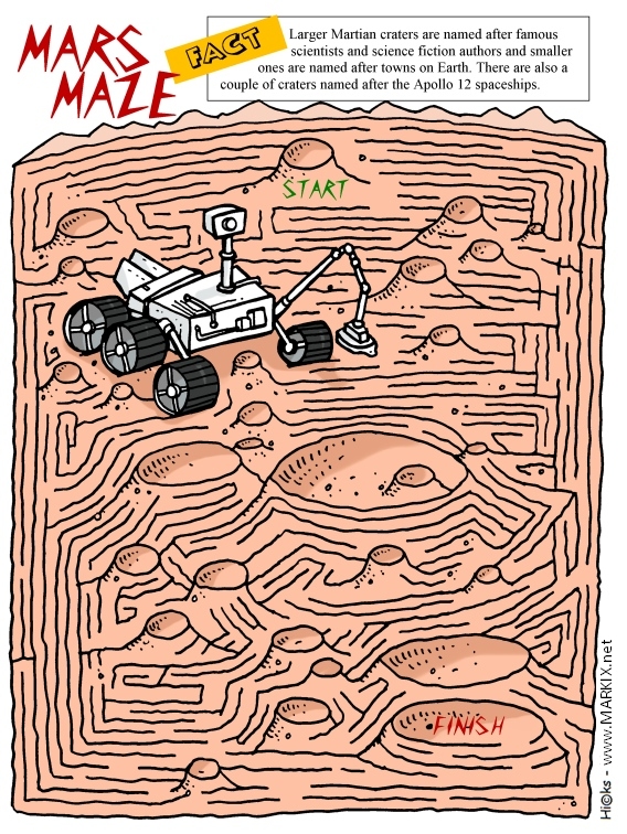 Mars Rover Maze