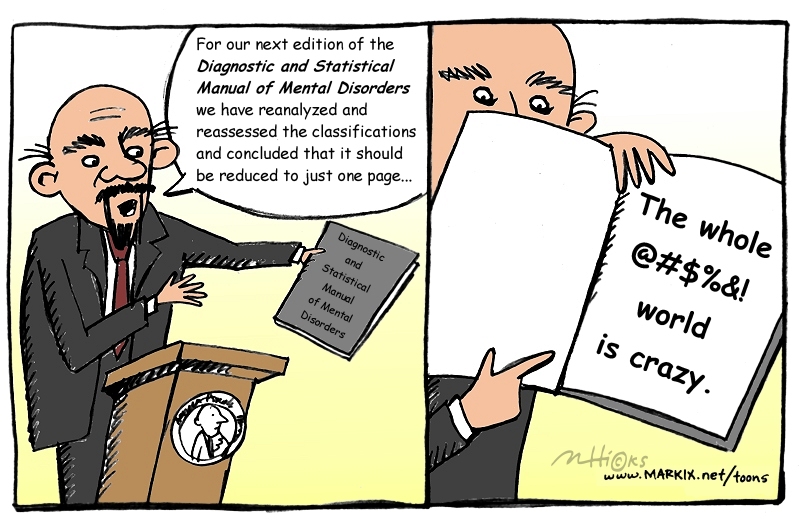 APA Disorders Cartoon