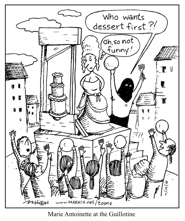Marie Antoinette Cartoon